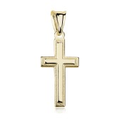 Cruciulita placată cu aur galben din argint DiAmanti K0026G-DIA Cruciulita placată cu aur galben din argint DiAmanti K0026G-DIA